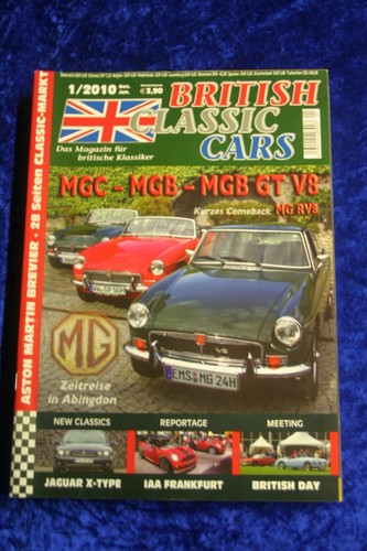 British classic cars mgc - classic,
