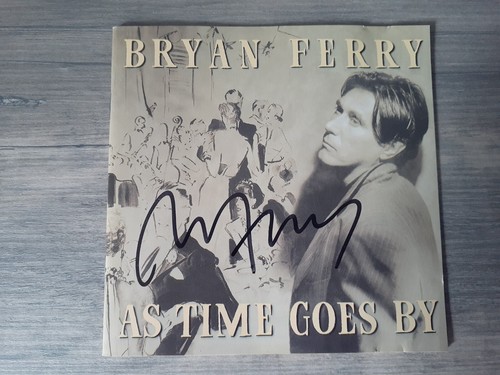 Bryan ferry signed as - ", time