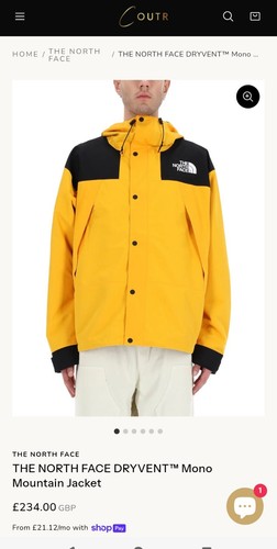 Mens northface dryvent mono - northface,