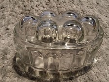Vintage Glass Jelly Mould 1
