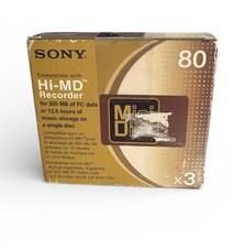 3 x SONY Gold Premium MD