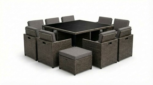 16pc rattan garden furniture - 16pc,