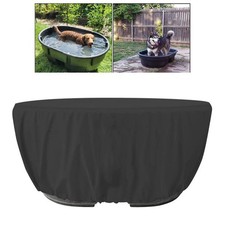 Water Tank Cover for 50 100 150 Gallon Buckets Easy Use Outdoor Oxford