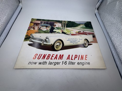 Sunbeam alpine 1600cc brochure - 1600cc,