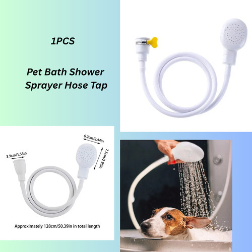 Pet bath shower sprayer hose - pet,