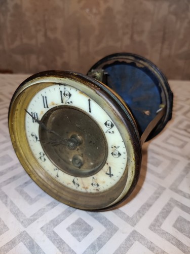 Antique french clock movement - french,