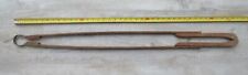 Vintage very long wooden wash washing laundry tongs