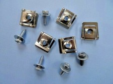 PEUGEOT EXTERIOR ENGINE UNDERTRAY CLIP BOLTS SPLASH GUARD SHIELD BOTTOM COVER