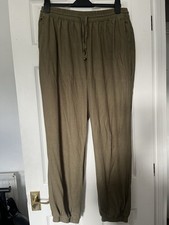 George Women's Khaki Green Trousers Size 16