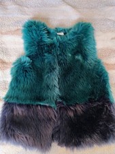 Next Purple/Teal Girls Gilet