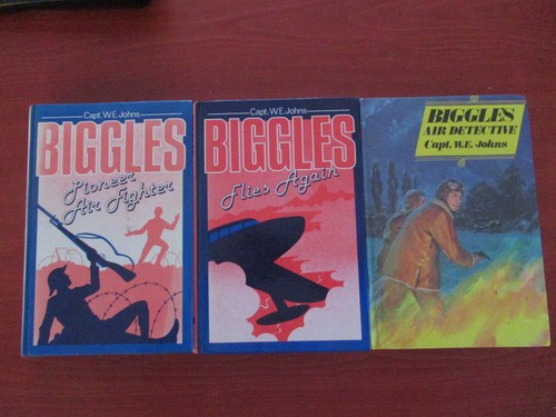 Vintage biggles books - biggles, by