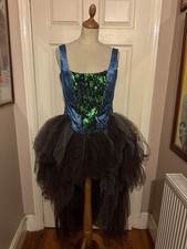 WOMENS PANTOMIME WICKED FAIRY COSTUME COSTUME DRESS PANTO THEATRICAL THEATRE