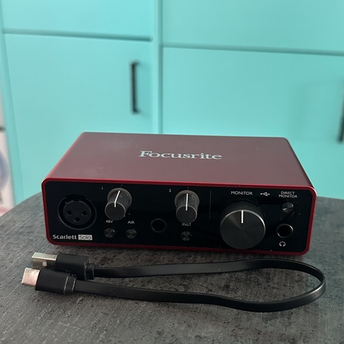 Focusrite scarlett solo 3rd - focusrite,