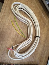 Unused from MK Socket Kit 5M of 2.5mm2 Twin & Earth Old Colours White Made In UK