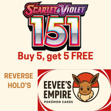 Pokemon Reverse Holos- 151