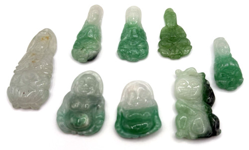 Piece small jade - piece, buddha