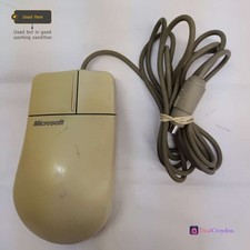 MICROSOFT 58269 TRACKBALL MOUSE PORT COMPATIBLE MOUSE 2.0A VINTAGE