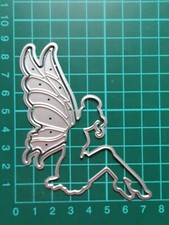 Fairy Girl Sitting  Metal