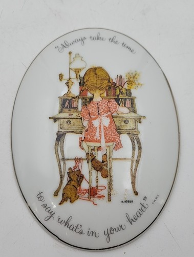 Vintage porcelain holly hobbie - vintage,