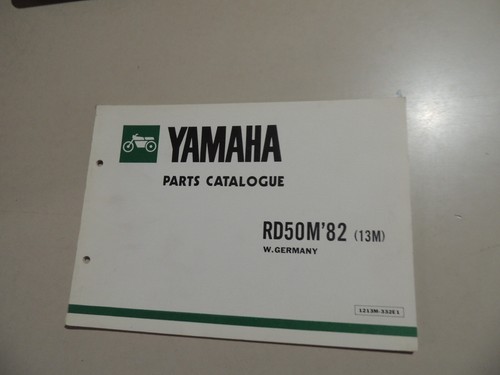 1982 parts catalog - catalog, list