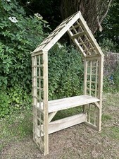 Garden arbour arch bench - garden, free