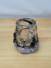 Vintage 1960s Geoffrey Baxter 5" Whitefriars Knobbly Glass Vase