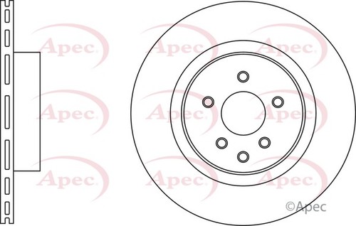 Apec red rear brake - red,