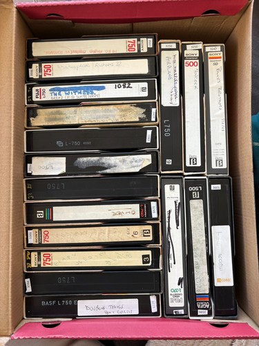 Video tape stock - stock,
