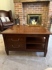 Laura Ashley Coffee Table With Drawers Cherrywood Garret