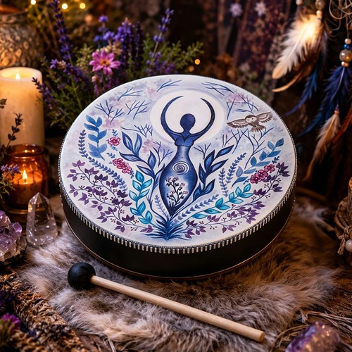 Handmade shaman drum tree - shaman,