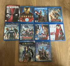 Xmen & Marvel The Avengers DVD Blu-ray Bundle