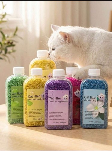Cat litter deodorizer pearls - litter,