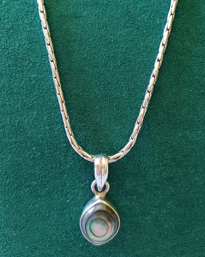 Sterling silver drop - silver,