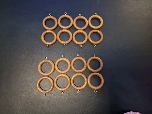 Wooden curtain rings 35mm - 16,