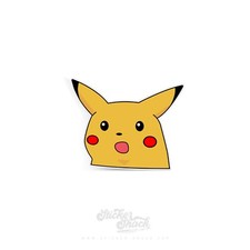 PIKACHU Peeper SLAP STICKER