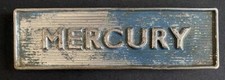 AEC MERCURY VINTAGE COMMERCIAL LORRY WAGON TIPPER TRUCK BADGE EMBLEM PLATE
