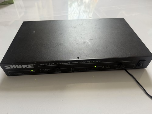 Shure lx88 dual channel - shure,