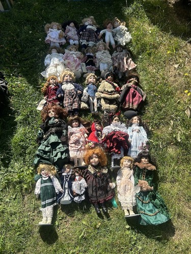 Porcelain dolls joblot - porcelain,