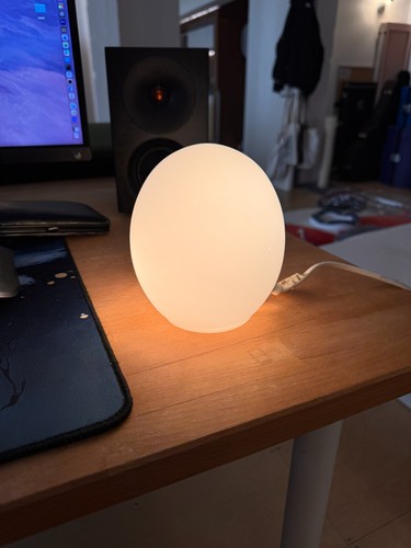 Vintage habitat table - habitat, lamp