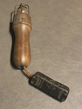 Rare 1920s Malenco Vintage Classic Car Inspection Lamp