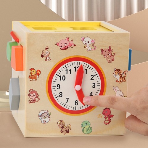 Shape sorting cube toy - shape,