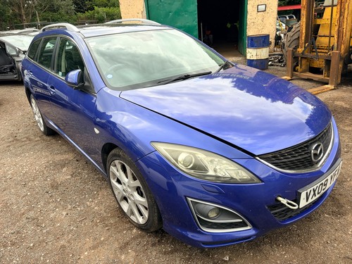 Mazda estate diesel blue - mazda,