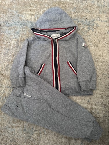 Moncler boys tracksuit hoodie - tracksuit,