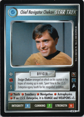 Star trek ccg chief navigator - trek,