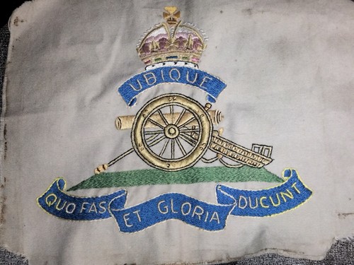Ww1 hand embroidery royal - embroidery,