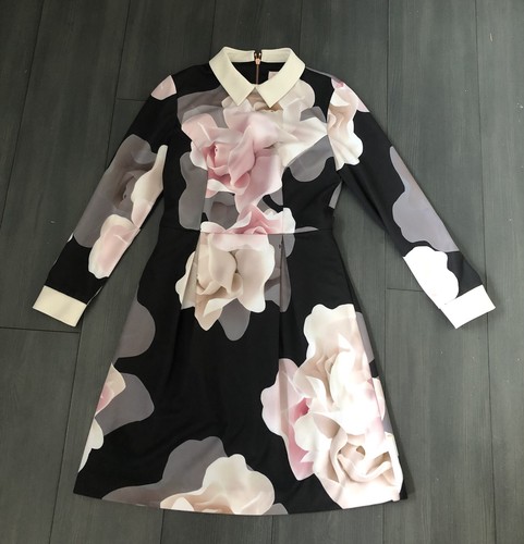 Ted baker porcelain rose dress - porcelain,