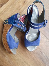 Clarks Liberty Blue Leather