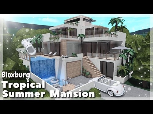 Tropical summer mansion - tropical,