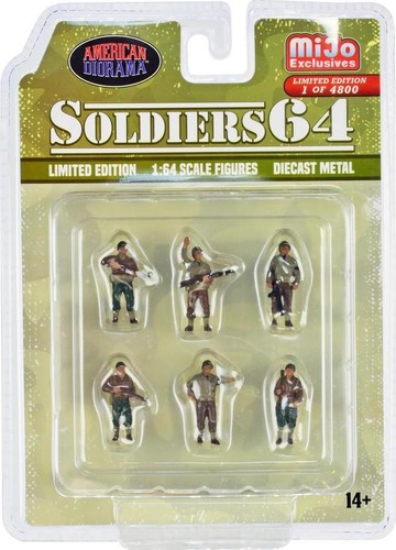 Soldiers piece diecast - soldiers, 6