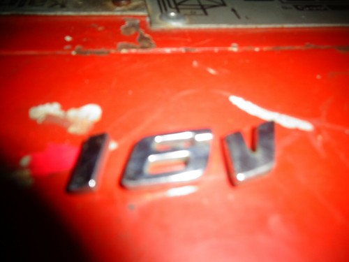 Fiat 16v logo badge - logo,